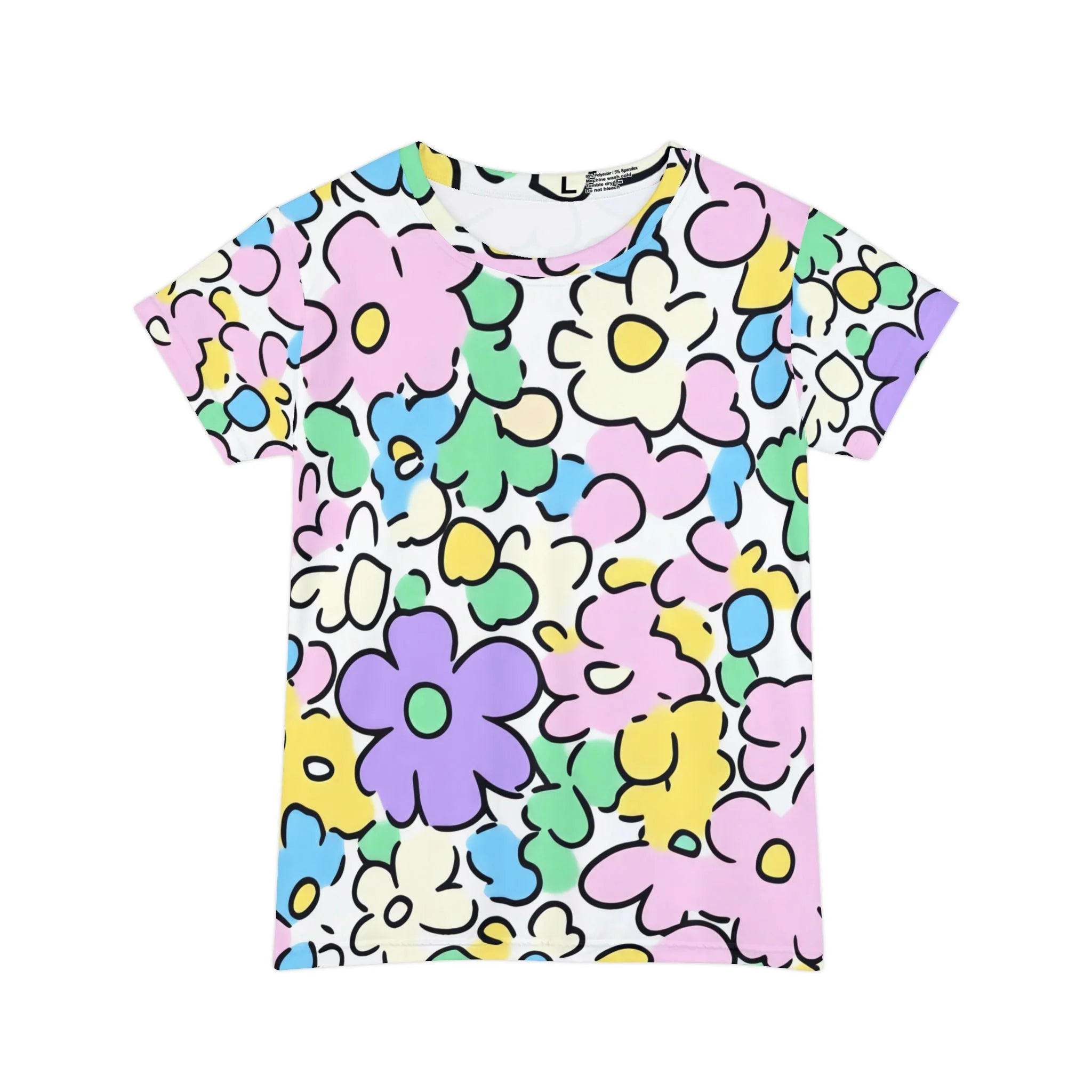 ["All Over Print","AOP","AOP Clothing","Art","Artful","Artistic","Artsy","Arty","Assembled in the USA","Assembled in USA","Illustration","Illustration art","Made in the USA","Made in USA","Sublimation","T-shirts","Tops","Women's Clothing"]