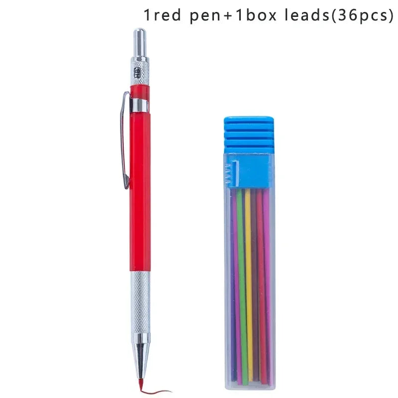 Buy The Best By Artsulli - Art is Long Life Short - 2.0MM Metal Mechanical Pencil with lead Drawing Design Automatic Special Student Office