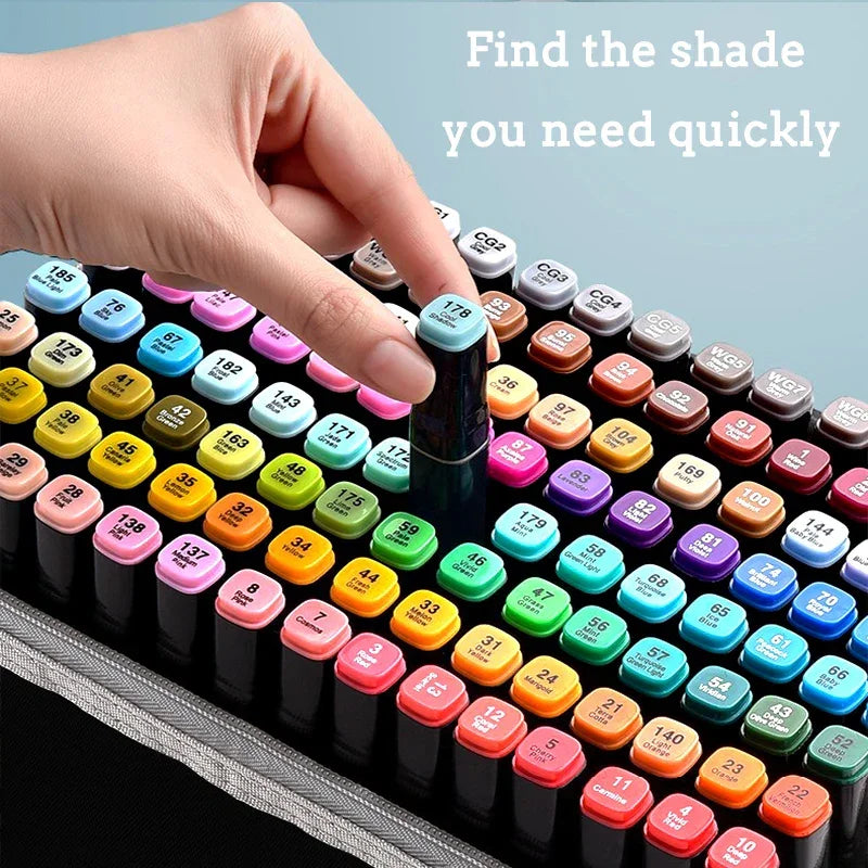 Buy The Best By Artsulli - Art is Long Life Short - 24-262 Colores Markers Brush Pens Set Painting Drawing Manga Highlighter School
