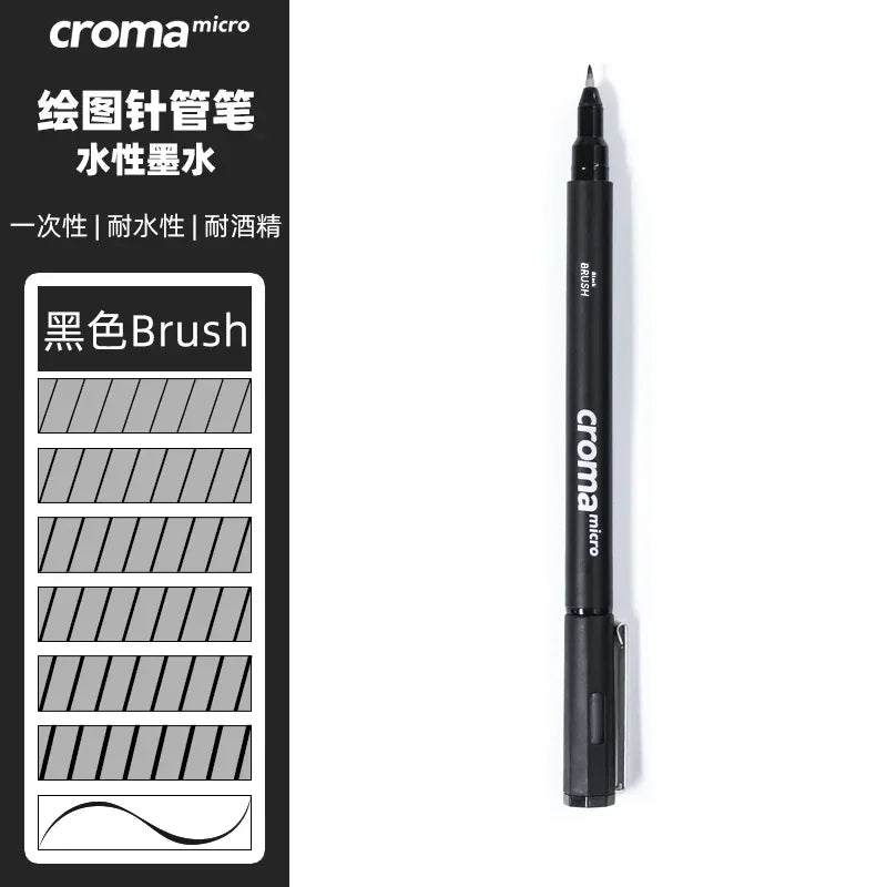 Buy The Best By Artsulli - Art is Long Life Short - 1pc Micro Fineliner Calligraphy Pens for Artist Drawing Supplies Waterproof