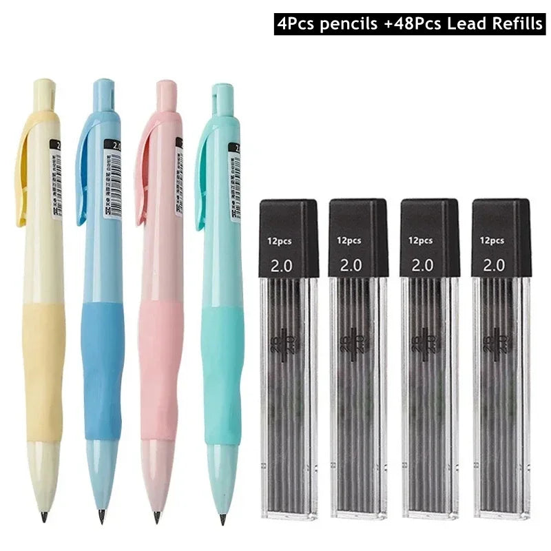 Buy The Best By Artsulli - Art is Long Life Short - Cute Dolphin 2mm Mechanical Pencils Set Carpenter Drafting HB Pencil 2.0 mm for Drawing