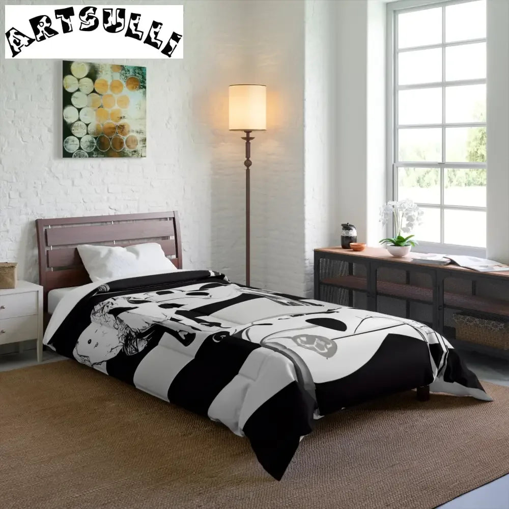 ["All Over Print","AOP","Art","Artful","Artistic","Artsulli","Artsy","Arty","Bed","Bedding","Blankets","Full Print","Home & Living","Illustration","Illustration art","Jakkoutthebxx","Merch","Merchandise","Product","Queen","Twin"]
