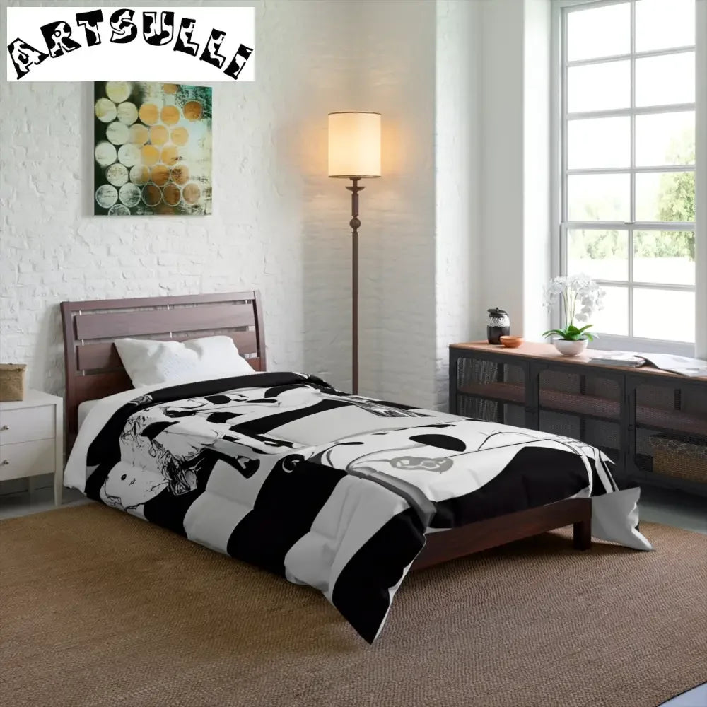 ["All Over Print","AOP","Art","Artful","Artistic","Artsulli","Artsy","Arty","Bed","Bedding","Blankets","Full Print","Home & Living","Illustration","Illustration art","Jakkoutthebxx","Merch","Merchandise","Product","Queen","Twin"]