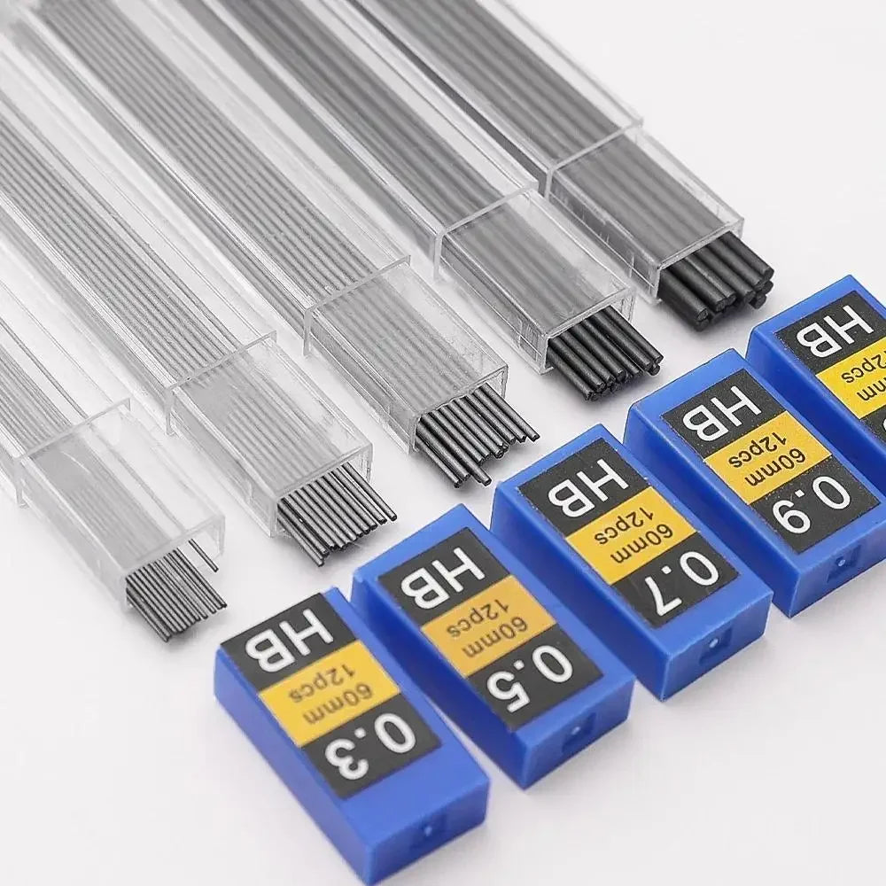 Buy The Best By Artsulli - Art is Long Life Short - 0.3 0.5 0.7 0.9 1.3 2.0mm Metal Mechanical Pencil Set School Sketch Writing Stainless