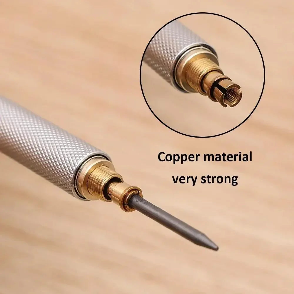 Buy The Best By Artsulli - Art is Long Life Short - 0.3 0.5 0.7 0.9 1.3 2.0mm Metal Mechanical Pencil Set School Sketch Writing Stainless
