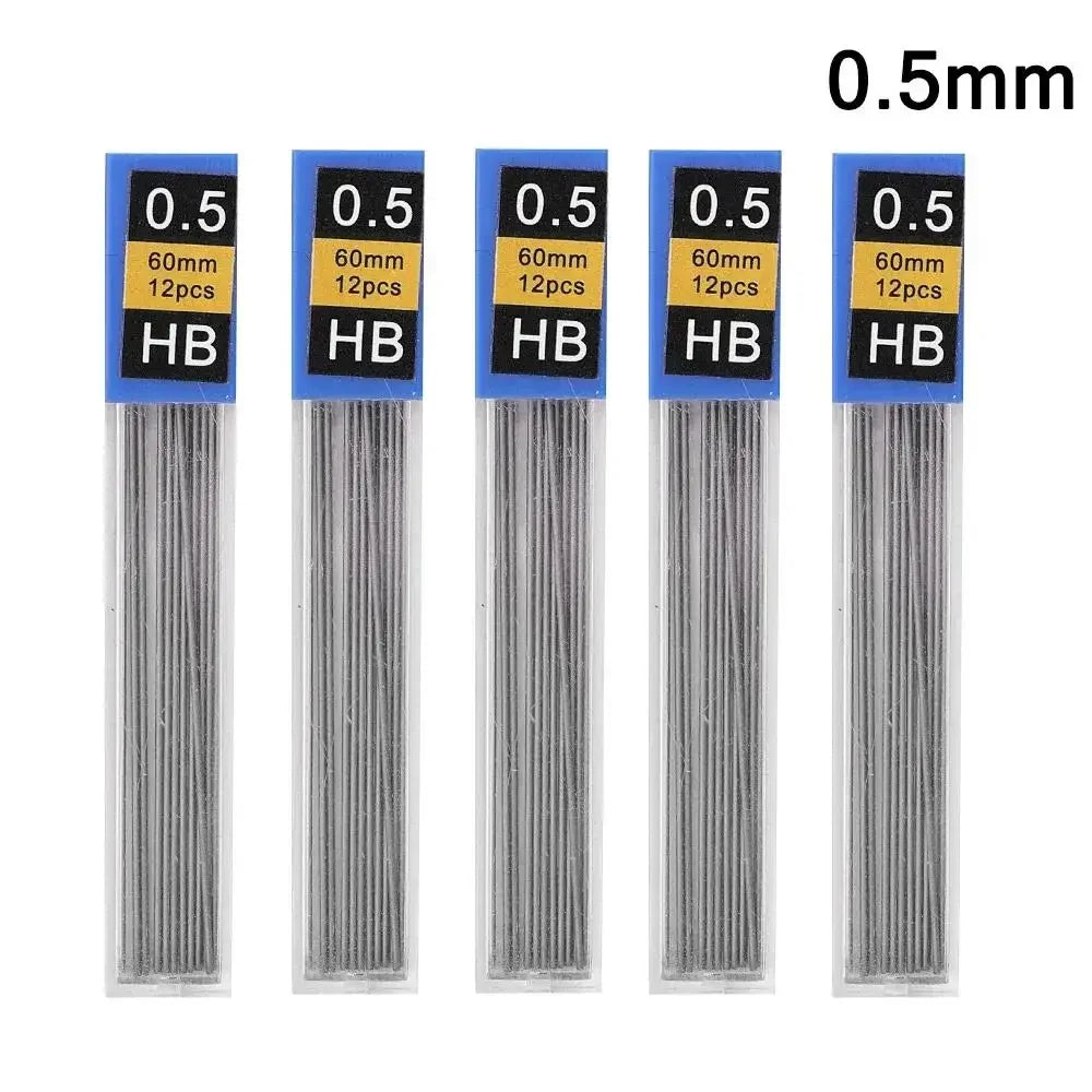 Buy The Best By Artsulli - Art is Long Life Short - 0.3 0.5 0.7 0.9 1.3 2.0mm Metal Mechanical Pencil Set School Sketch Writing Stainless