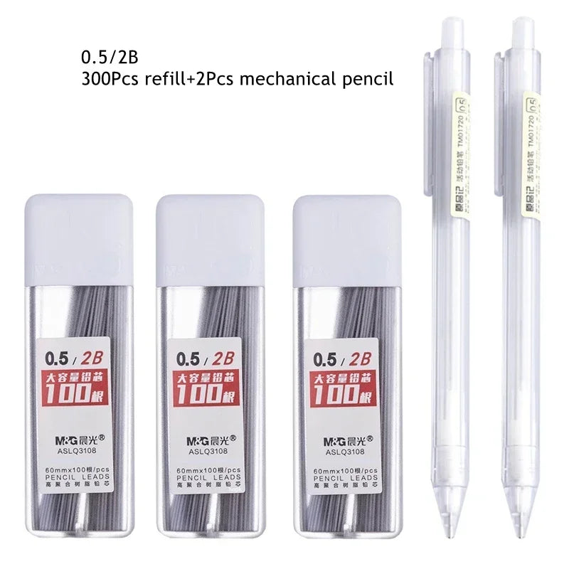 Buy The Best By Artsulli - Art is Long Life Short - 0.5/0.7mm Automatic Pencils Set HB/2B Refill Mechanical Pencil For Drawing Sketching