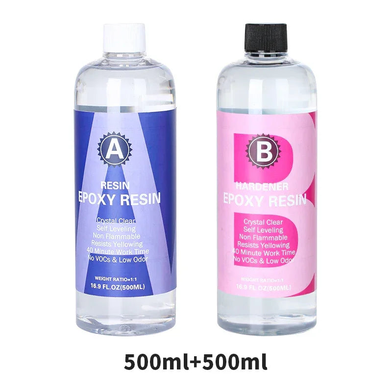 Buy The Best By Artsulli - Art is Long Life Short - 1:1 Crystal Clear Epoxy Resin Kit High Gloss & Bubbles Free Supplies for Coating