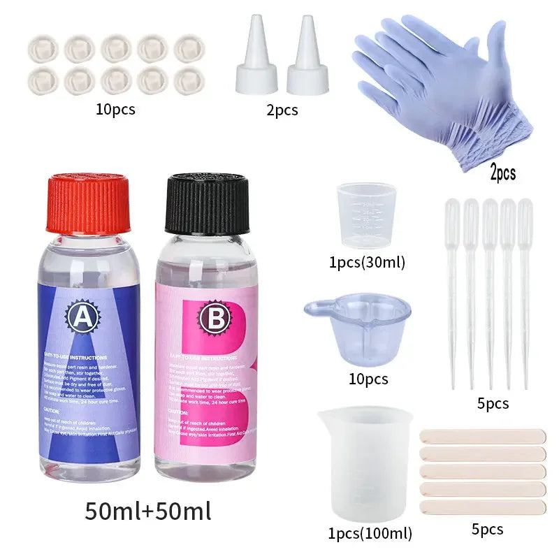 Buy The Best By Artsulli - Art is Long Life Short - 1:1 Crystal Clear Epoxy Resin Kit High Gloss & Bubbles Free Supplies for Coating