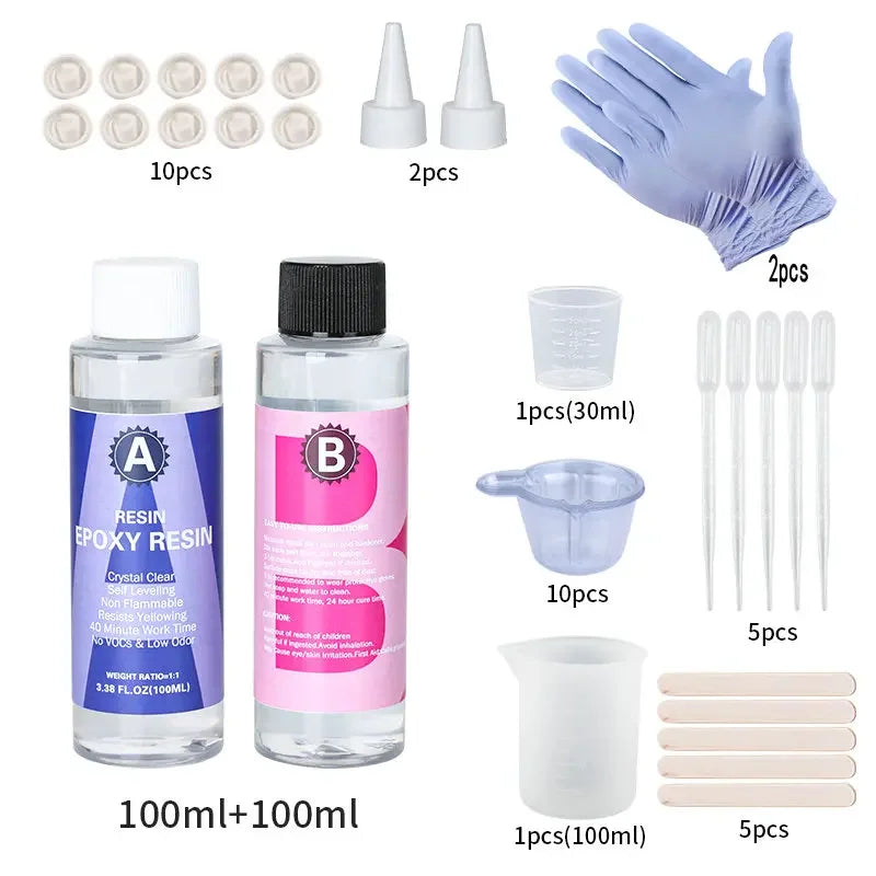 Buy The Best By Artsulli - Art is Long Life Short - 1:1 Crystal Clear Epoxy Resin Kit High Gloss & Bubbles Free Supplies for Coating