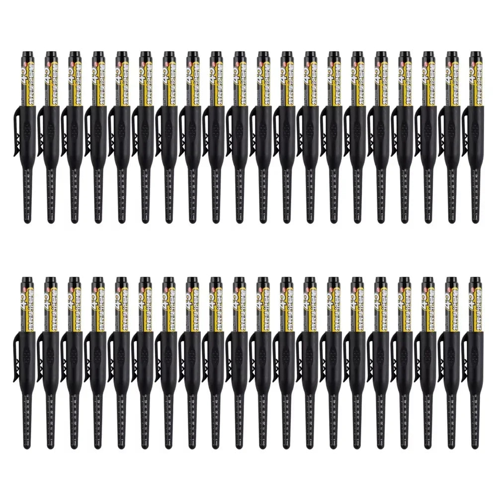 Buy The Best By Artsulli - Art is Long Life Short - 1-6Pcs 45mm Waterproof Head Nib Deep Hole Markers Pen Tile Carpenter Multi-purpose