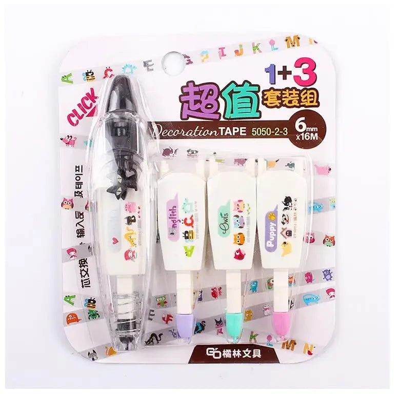 Buy The Best By Artsulli - Art is Long Life Short - 1 pc Kawaii Animals Mechanical Decorative Correction Tape Corrector Diary Diy Journal