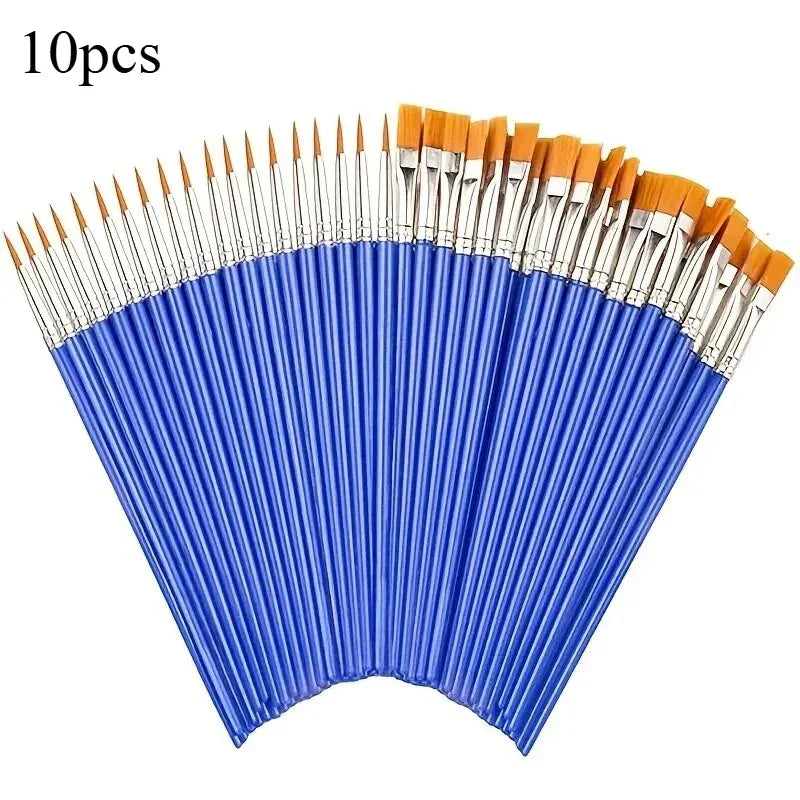 Buy The Best By Artsulli - Art is Long Life Short - 10/20/30pcs Painting Brushes For Handcraft Arts And Craft Artistic Multifunction Hook