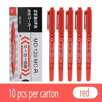 Buy The Best By Artsulli - Art is Long Life Short - 10 PCS Permanent Markers Pens Manga Waterproof Double Sided Colored Oily Ink Sketch