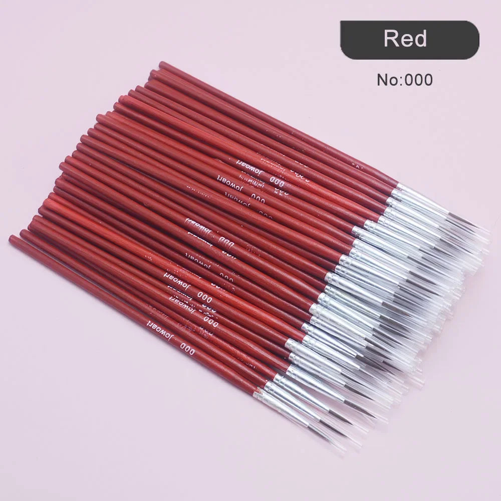 Buy The Best By Artsulli - Art is Long Life Short - 100Pcs/Set Fine Hand-painted Thin Hook Line Pen Multicolor Baton Drawing Paint Brush