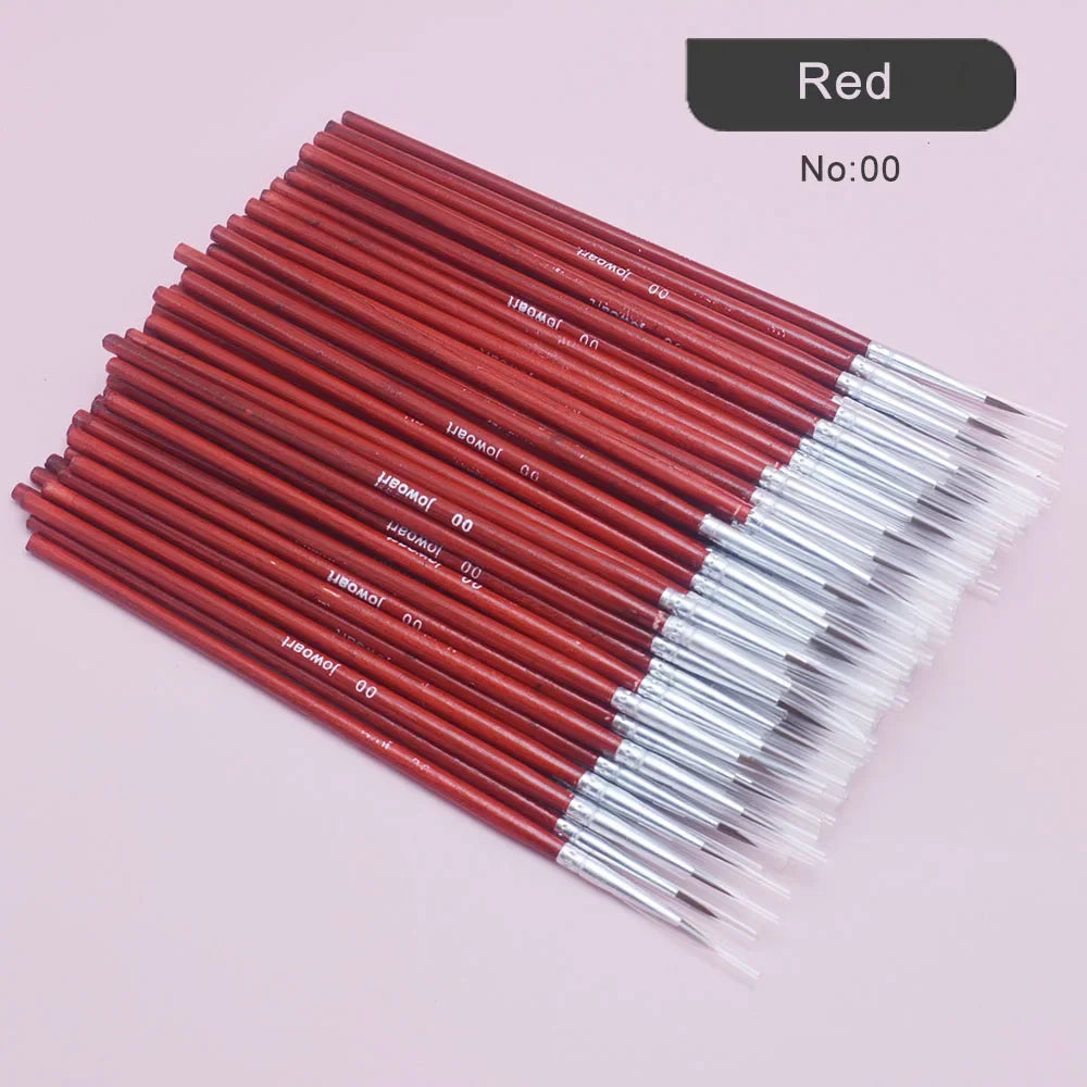 Buy The Best By Artsulli - Art is Long Life Short - 100Pcs/Set Fine Hand-painted Thin Hook Line Pen Multicolor Baton Drawing Paint Brush