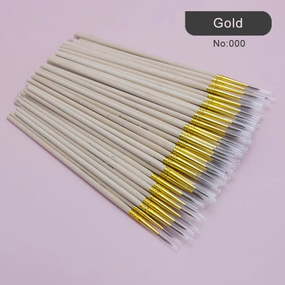 Buy The Best By Artsulli - Art is Long Life Short - 100Pcs/Set Fine Hand-painted Thin Hook Line Pen Multicolor Baton Drawing Paint Brush