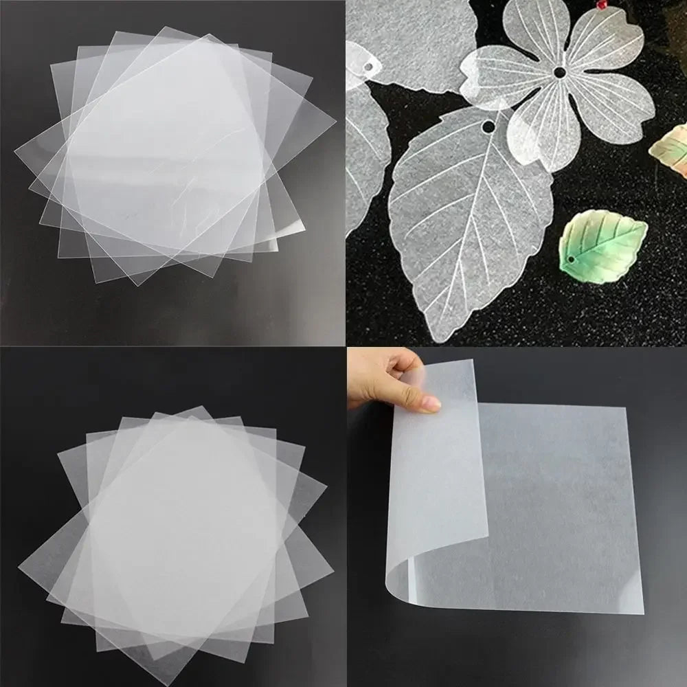 Buy The Best By Artsulli - Art is Long Life Short - 10Pcs DIY Thermal Shrink Film Translucent Fun Plastic Sheets Paper for Handmade