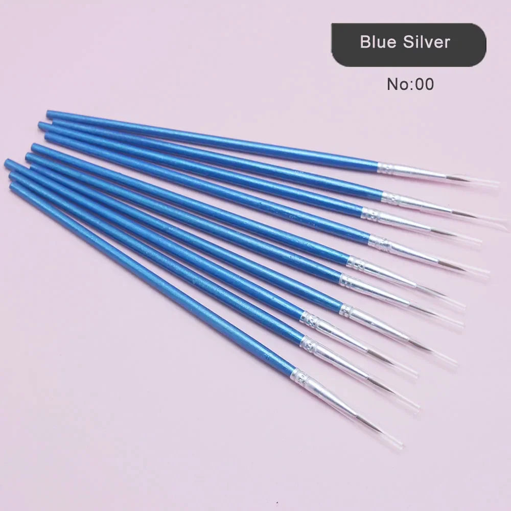 Buy The Best By Artsulli - Art is Long Life Short - 10Pcs/Set Fine Hand-painted Thin Hook Line Pen Wood Rod Drawing Paint Brush Supplies