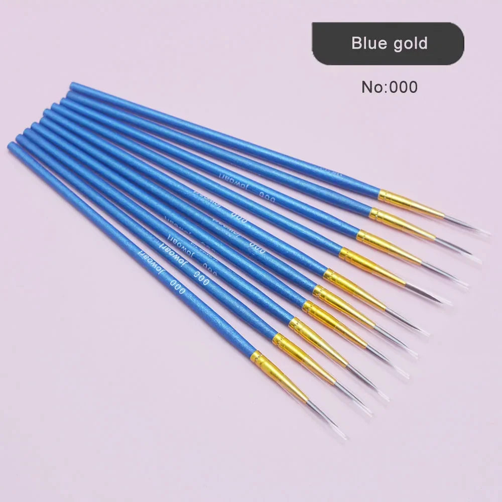 Buy The Best By Artsulli - Art is Long Life Short - 10Pcs/Set Fine Hand-painted Thin Hook Line Pen Wood Rod Drawing Paint Brush Supplies