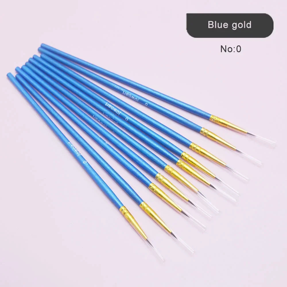 Buy The Best By Artsulli - Art is Long Life Short - 10Pcs/Set Fine Hand-painted Thin Hook Line Pen Wood Rod Drawing Paint Brush Supplies