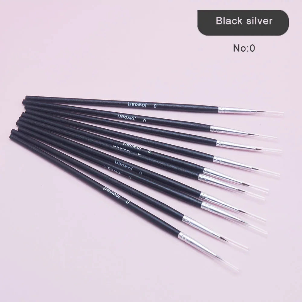 Buy The Best By Artsulli - Art is Long Life Short - 10Pcs/Set Fine Hand-painted Thin Hook Line Pen Wood Rod Drawing Paint Brush Supplies