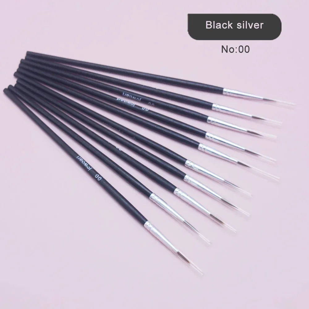 Buy The Best By Artsulli - Art is Long Life Short - 10Pcs/Set Fine Hand-painted Thin Hook Line Pen Wood Rod Drawing Paint Brush Supplies