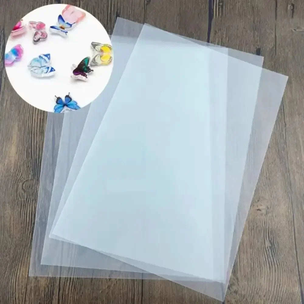 Buy The Best By Artsulli - Art is Long Life Short - 10Pcs Shrink Plastic Sheets DIY Fun Thermal Film Translucent Paper Handmade Supplies
