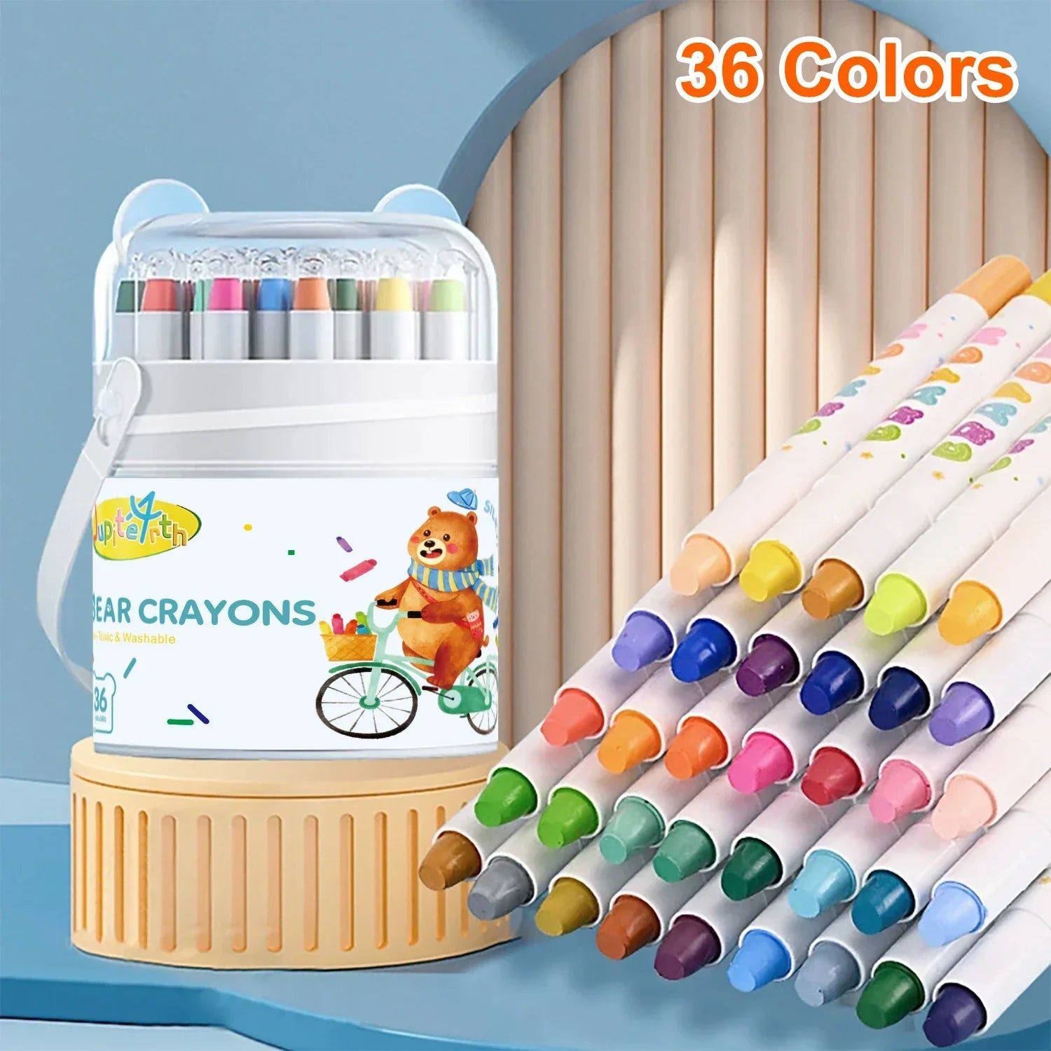 Buy The Best By Artsulli - Art is Long Life Short - 12/24/36/48 Color Silky Twistable Crayons,Washable Supplies Multicultural Pastel Gel