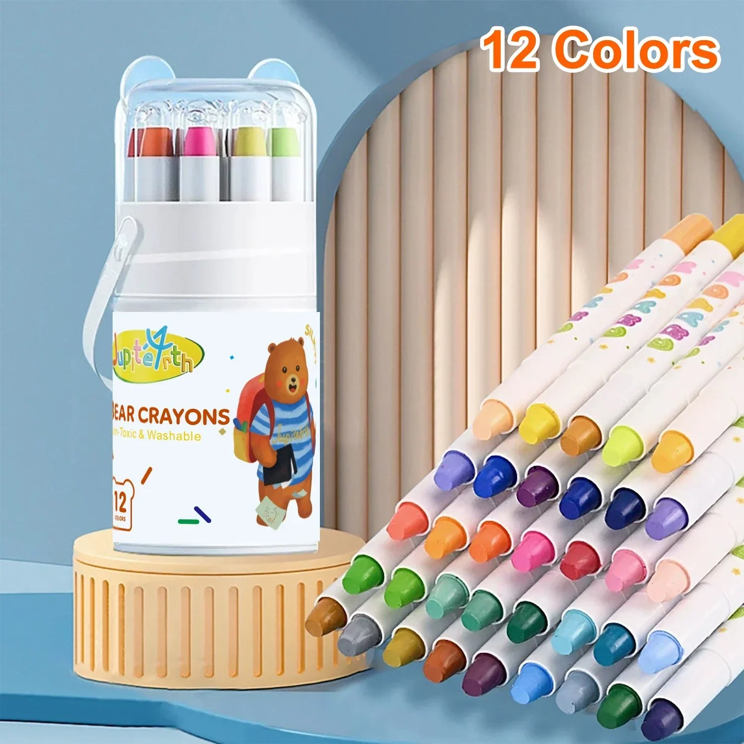 Buy The Best By Artsulli - Art is Long Life Short - 12/24/36/48 Color Silky Twistable Crayons,Washable Supplies Multicultural Pastel Gel