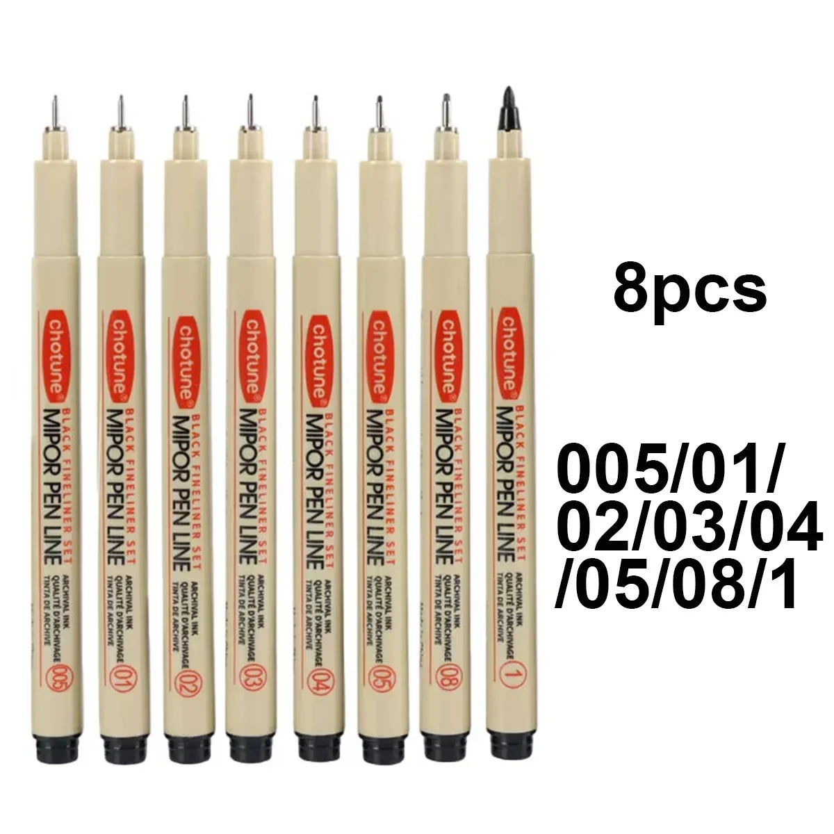 Buy The Best By Artsulli - Art is Long Life Short - 12/9/4Pcs Markers Micro Pen Kawaii Manga Hand-painted Drawing Hook Line Fastdry