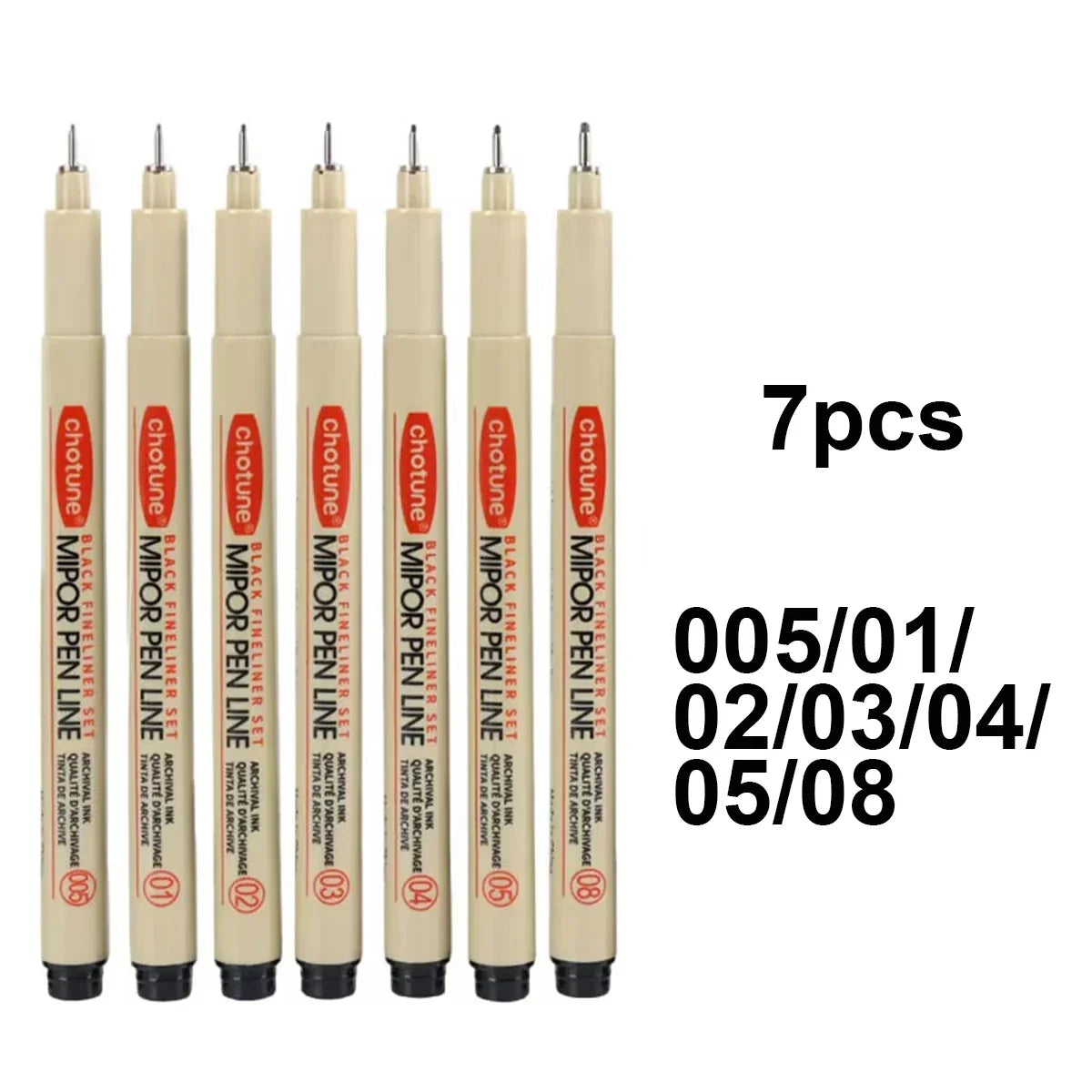 Buy The Best By Artsulli - Art is Long Life Short - 12/9/4Pcs Markers Micro Pen Kawaii Manga Hand-painted Drawing Hook Line Fastdry