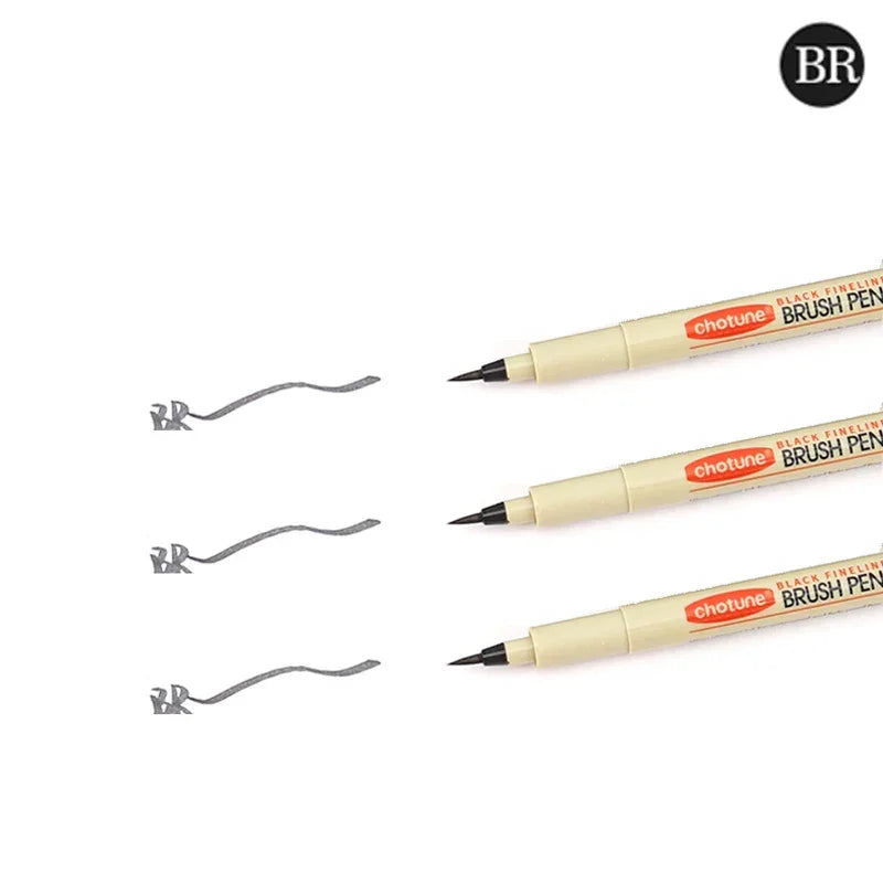 Buy The Best By Artsulli - Art is Long Life Short - 12 Tip Pigment Liner Micron Ink Marker Pen for Manga Draw Sketching Needle Hook Line
