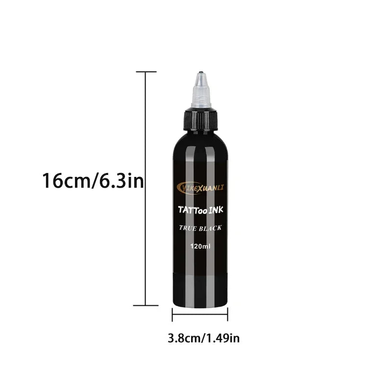 Buy The Best By Artsulli - Art is Long Life Short - 120ml white/black/red Tattoo Ink Pigment with box Body Kit Professional Beauty Paint