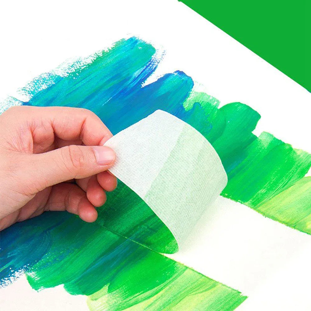 Buy The Best By Artsulli - Art is Long Life Short - 12M Masking Tape White Writable Sealing Self Adhesive Waterproof for Painting Sketch