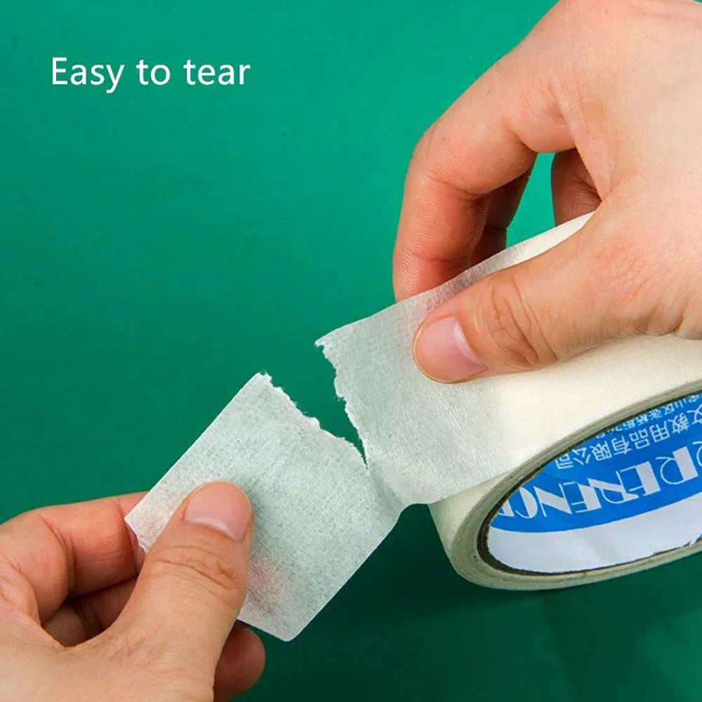 Buy The Best By Artsulli - Art is Long Life Short - 12M Masking Tape White Writable Sealing Self Adhesive Waterproof for Painting Sketch