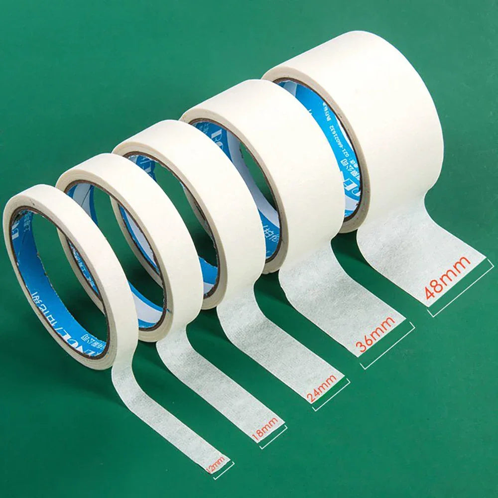 Buy The Best By Artsulli - Art is Long Life Short - 12M Masking Tape White Writable Sealing Self Adhesive Waterproof for Painting Sketch