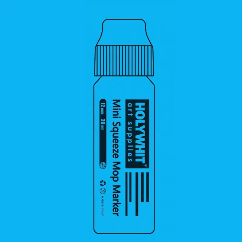 Buy The Best By Artsulli - Art is Long Life Short - 12mm/20ml Mini Graffiti Flow Pen Paint Signature Round Tip Waterproof Marker With Ink