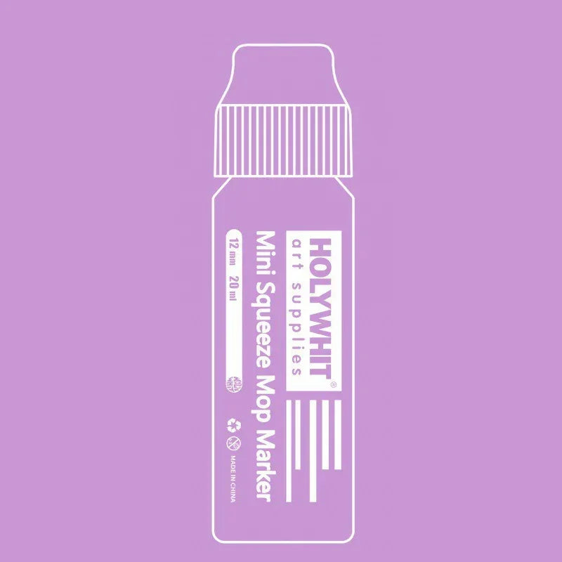 Buy The Best By Artsulli - Art is Long Life Short - 12mm/20ml Mini Graffiti Flow Pen Paint Signature Round Tip Waterproof Marker With Ink