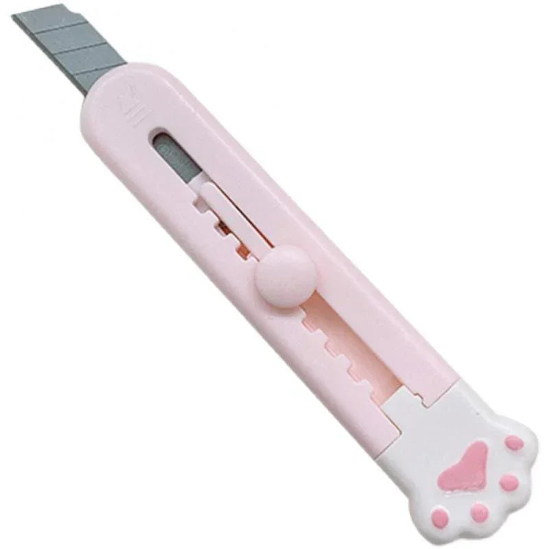 Buy The Best By Artsulli - Art is Long Life Short - 1pc Kawaii Mini Portable Cat Claw Utility Knife Cute Creative Exquisite Hand Account