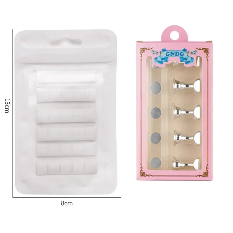 Buy The Best By Artsulli - Art is Long Life Short - 1Pc Magnetic Nail Holder Various Acrylic Practice Stand with Clay for Artists,beginners