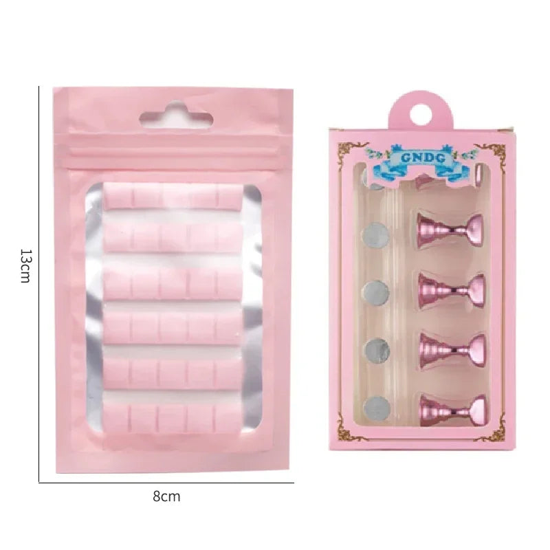 Buy The Best By Artsulli - Art is Long Life Short - 1Pc Magnetic Nail Holder Various Acrylic Practice Stand with Clay for Artists,beginners