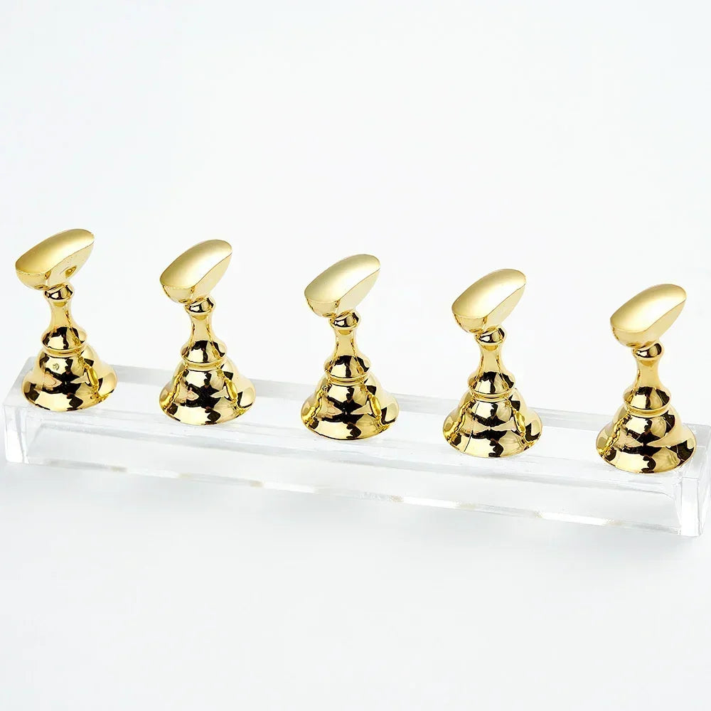 Buy The Best By Artsulli - Art is Long Life Short - 1Pc Magnetic Nail Holder Various Acrylic Practice Stand with Clay for Artists,beginners