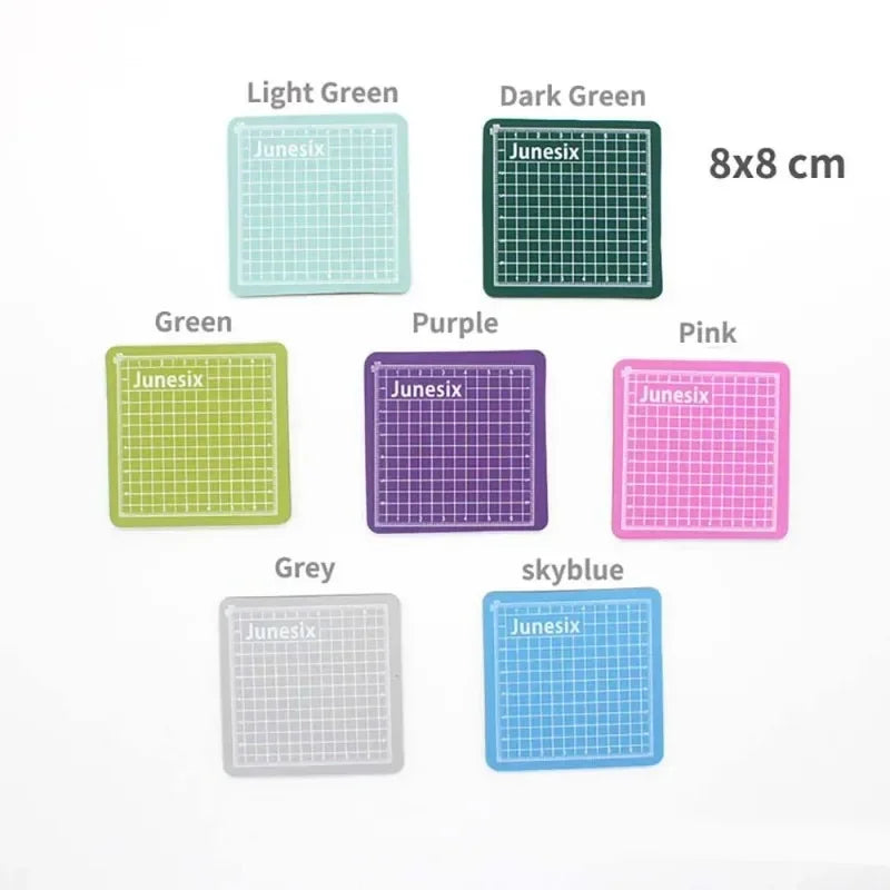 Buy The Best By Artsulli - Art is Long Life Short - 1PC Mini Model Cutting Mat Engraving Pad Supplies Stationery School 8*8cm - 2026