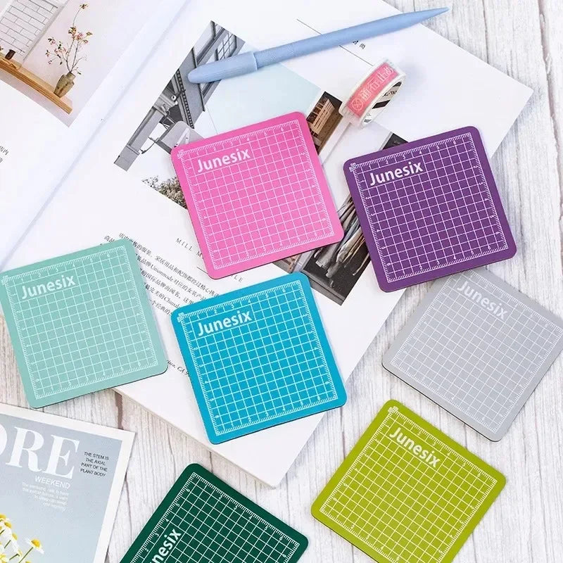 Buy The Best By Artsulli - Art is Long Life Short - 1PC Mini Model Cutting Mat Engraving Pad Supplies Stationery School 8*8cm - 2026