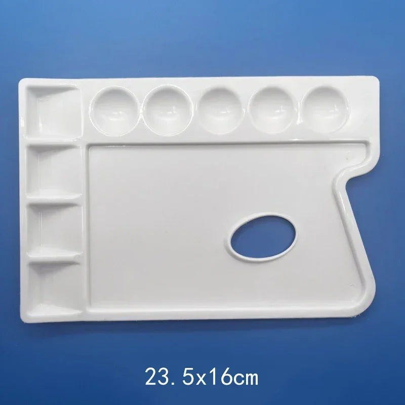 Buy The Best By Artsulli - Art is Long Life Short - 1PC Painting Palette Reusable Clean Easily Plastic Paint Tray Supplies Essential