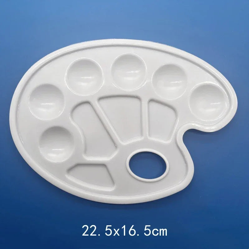 Buy The Best By Artsulli - Art is Long Life Short - 1PC Painting Palette Reusable Clean Easily Plastic Paint Tray Supplies Essential