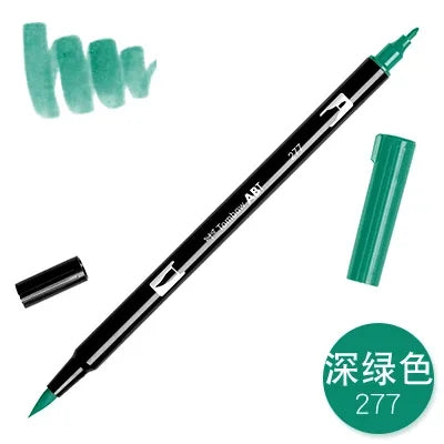 Buy The Best By Artsulli - Art is Long Life Short - 1pc TOMBOW AB-T Japan 96 colors double heads art brush pen marker profession water