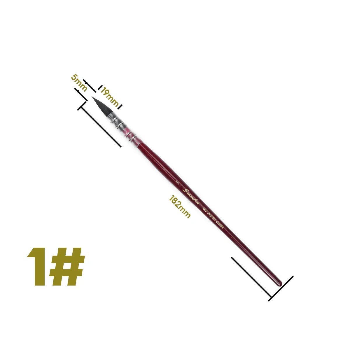 Buy The Best By Artsulli - Art is Long Life Short - 1Pcs Artist Hand-Painting Drawing Brushes Professional Watercolor Brush Pen for Water