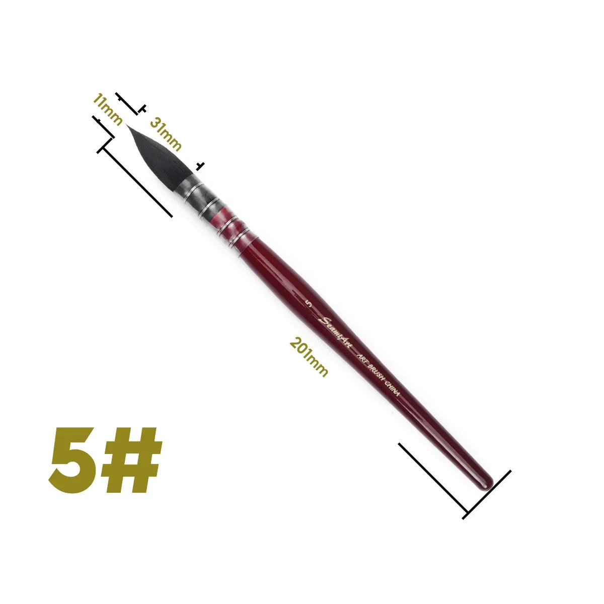 Buy The Best By Artsulli - Art is Long Life Short - 1Pcs Artist Hand-Painting Drawing Brushes Professional Watercolor Brush Pen for Water